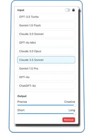 CharmIQ Model Selection Interface