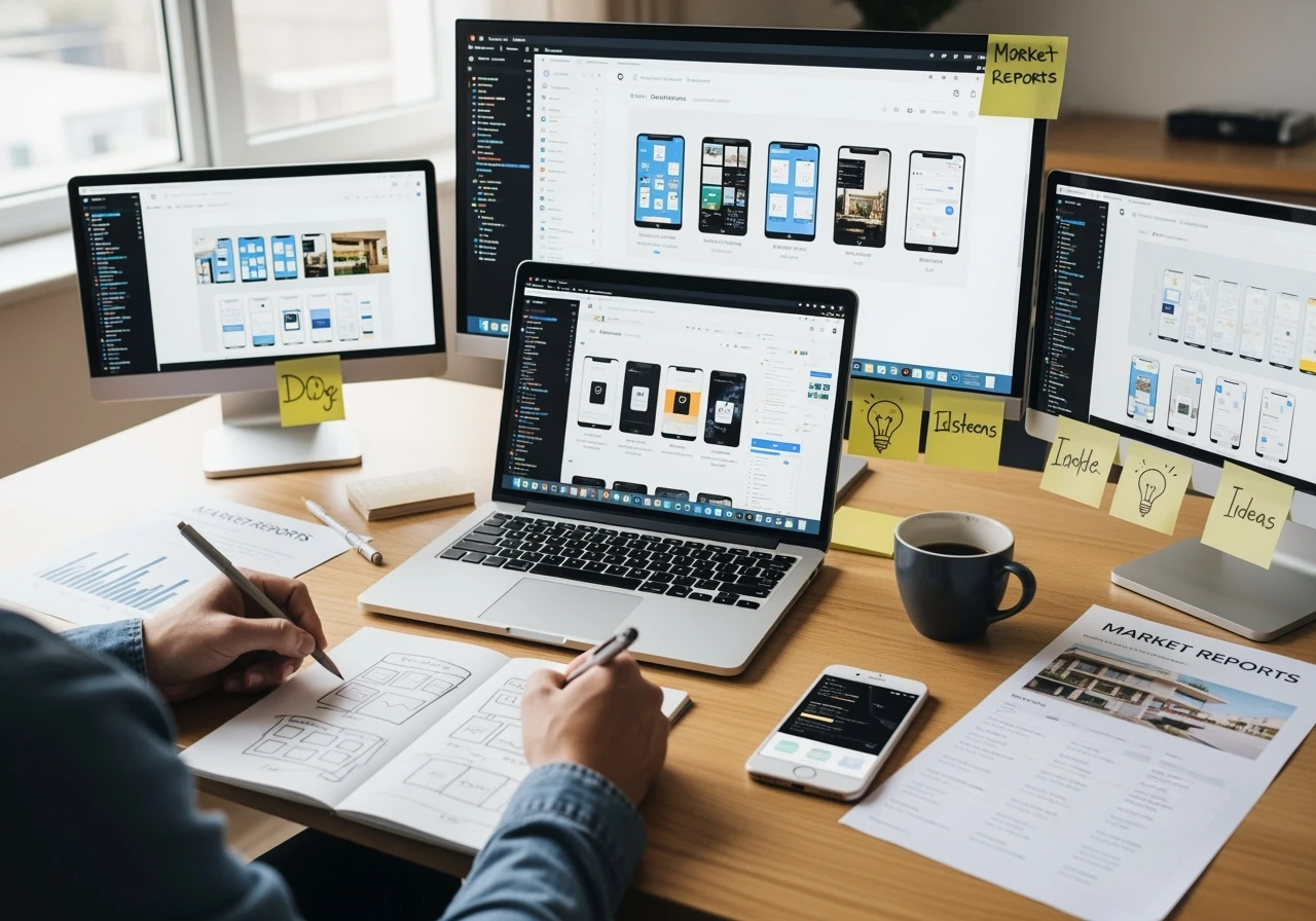 App prototype development interface